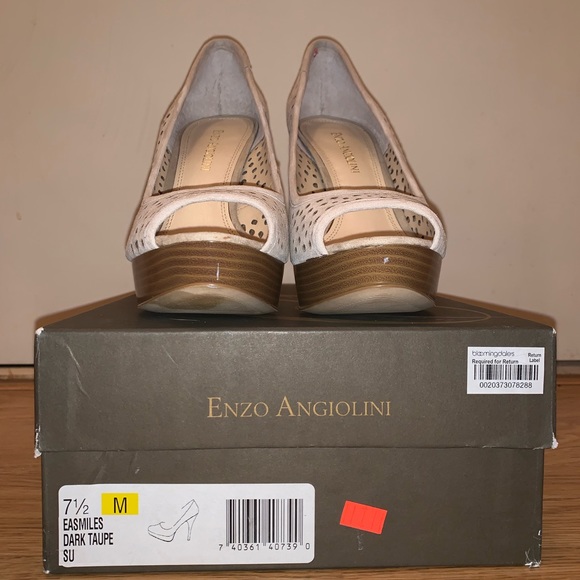 ‼️ SALE ‼️ Enzo Angiolini EA-Smiles in Dark Taupe - Picture 6 of 7